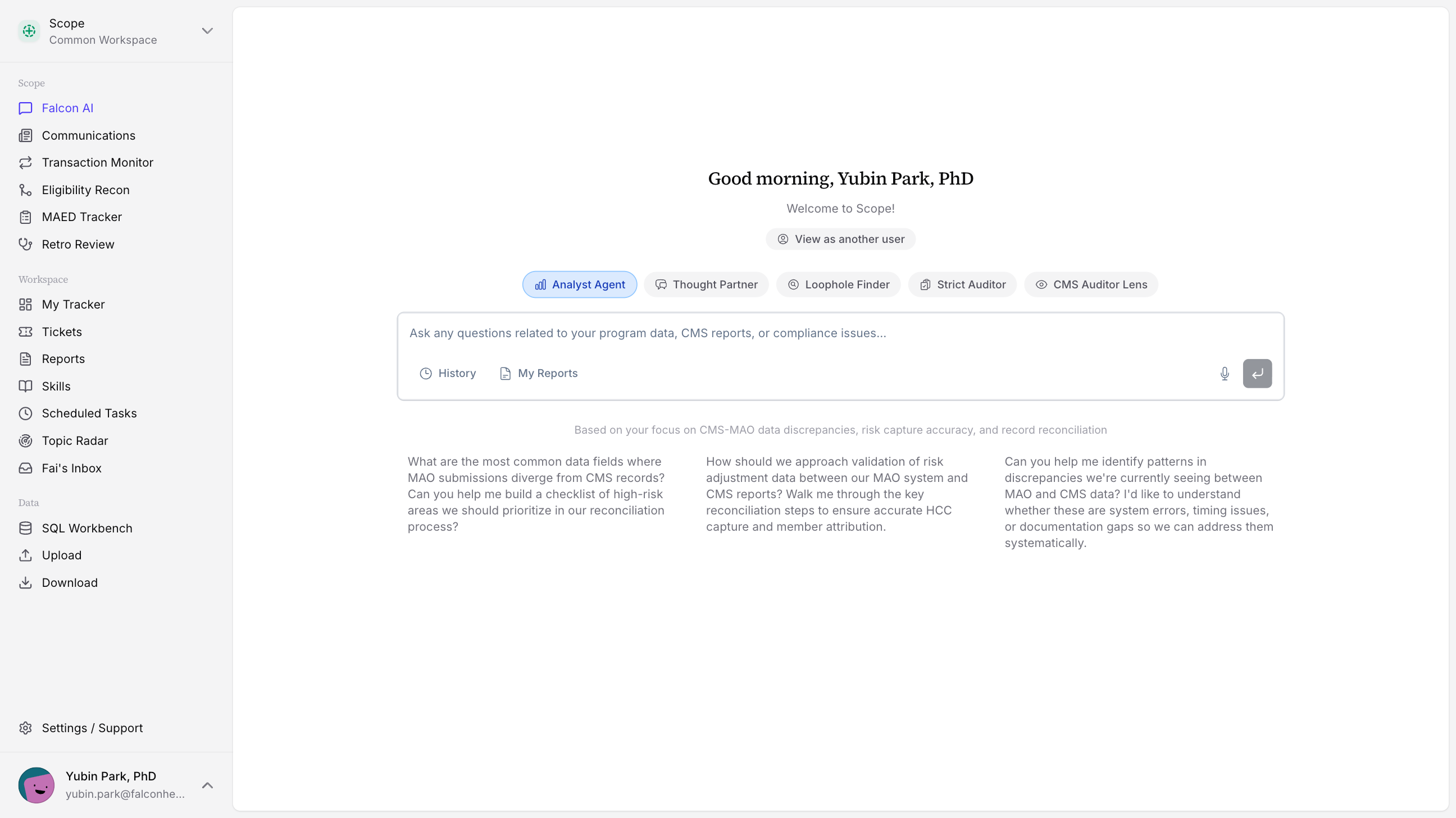Scope — Risk Adjustment